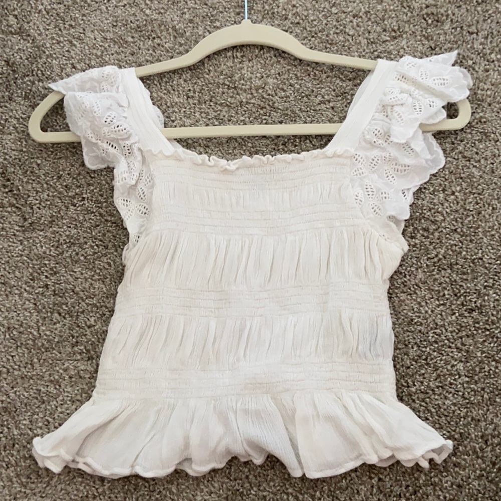Good Luck Gem Cropped tank